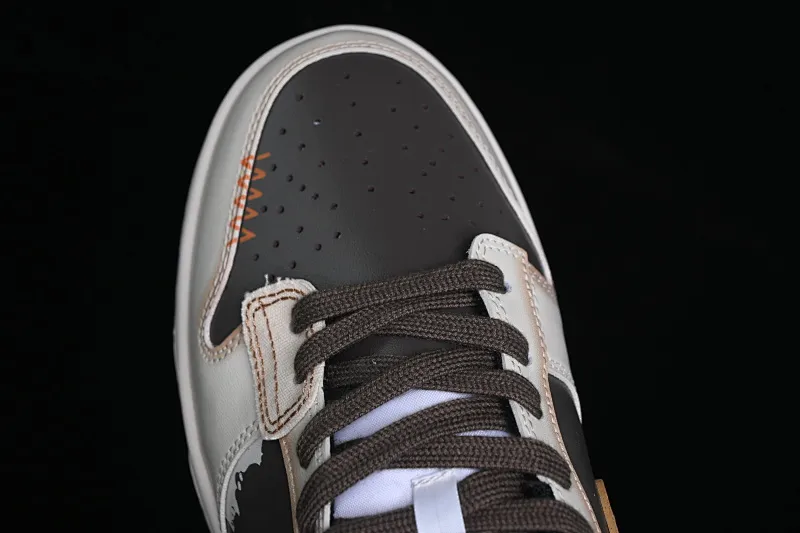 All Categories Nk SB Dunk Series Nk SB Dunk Low Low-top sneakers Nk Dunk Low Panda Prank Pioneer Knight Sandstorm Black Brown Low-top casual sneakers DD1391-100